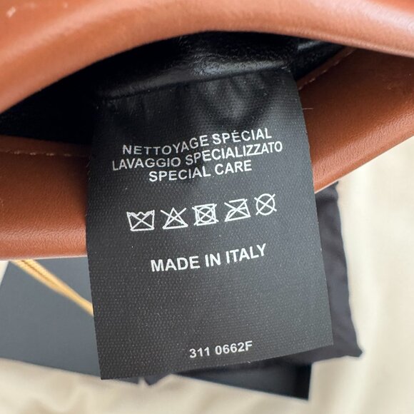 Saint Laurent Mini Shearling Crossbody Bag w Chain Strap - Picture 7 of 9